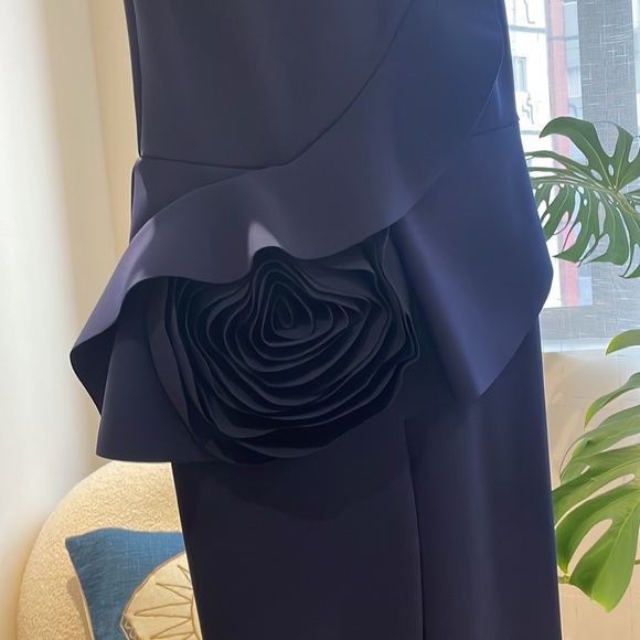 Chiara Boni La Petite Robe Rosette-on-Waist Sleeveless Jumpsuit - Picture 2 of 3